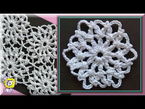 Видео: ШЕСТИУГОЛЬНЫЙ МОТИВ КРЮЧКОМ