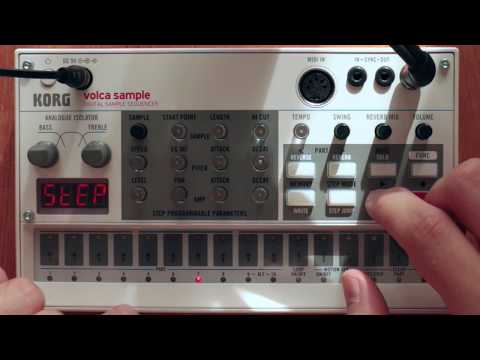 Видео: Korg Volca Sample - русский туториал