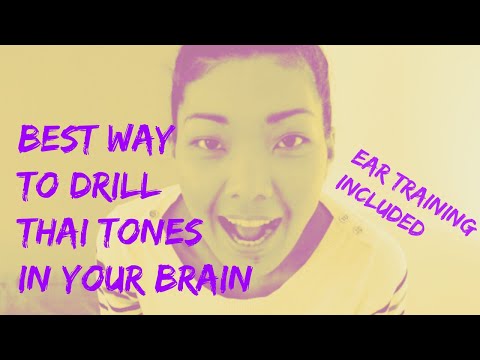 Видео: Изучайте тайский язык: лучший способ закрепить тайские тона в мозгу с помощью уникальной практики...