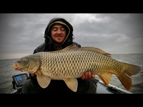 Видео: Огромные САЗАНЫ!!! ЖАРЮ рыбу В ЛОДКЕ!!!