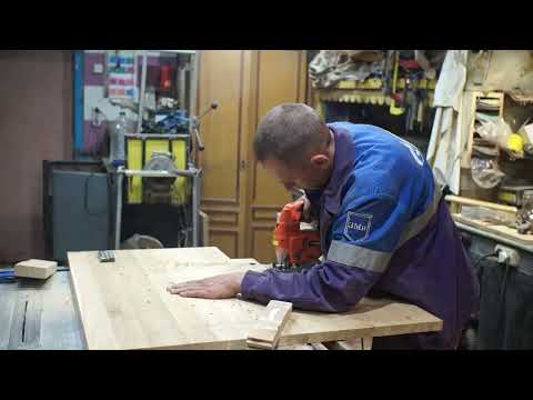 Видео: Столешница в угол, процесс изготовления
