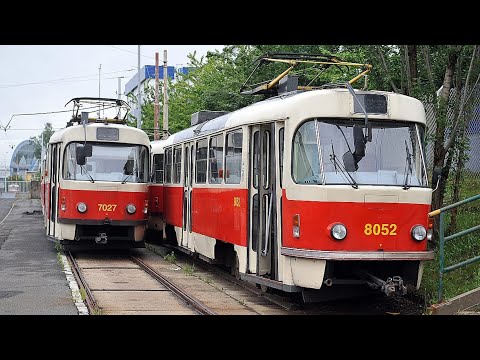 Видео: 1 381 . РЕЙС ТРАМВАЯ 12  ОД ШВАНДОВОДІВАДЛО  ДО КАМЕНЕЦЬКА