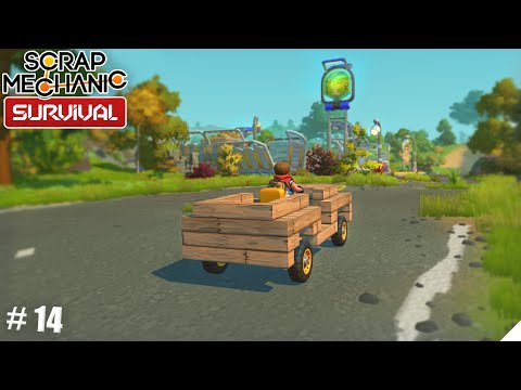 Видео: Scrap mechanic survival серия-14 | Отправились в небольшое путешествие