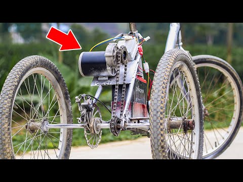 Видео: Я создаю трехколесный электрический мотор