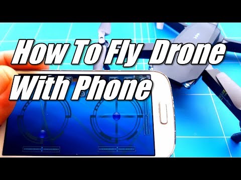 Видео: Учебное пособие по Eachine E58: как управлять дроном с помощью телефона, используя Wi-Fi FPV. Под...
