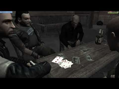 Видео: Играем в GTA 4 - TLaD: Играем в Карты (Победа)