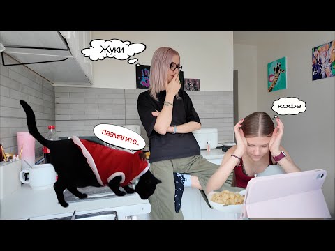 Видео: Неприятность эту мы переживем. Все при луке  я заболела, а Кире на нервах. vlog #marichkalife 