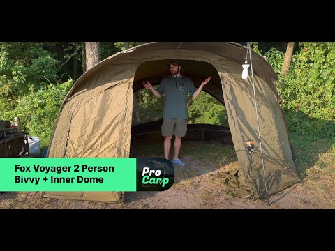 Видео: Огляд Fox Voyager 2 Person Bivvy + Inner Dome