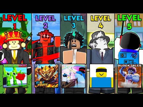 Видео: 5 уровней разработчиков Roblox!