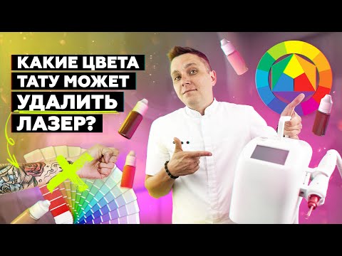 Видео: Какие цвета тату может удалить лазер?