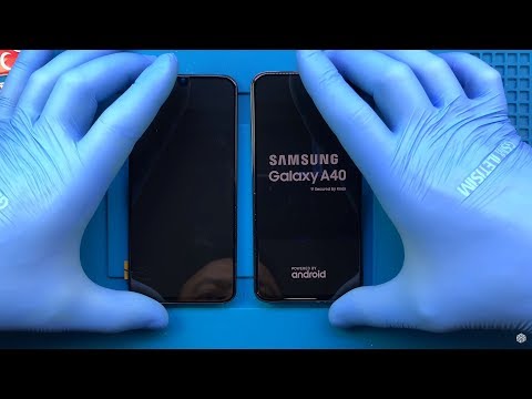 Видео: Замена экрана Samsung Galaxy A40 🇷🇺 | SM-A405F #samsunggalaxya40