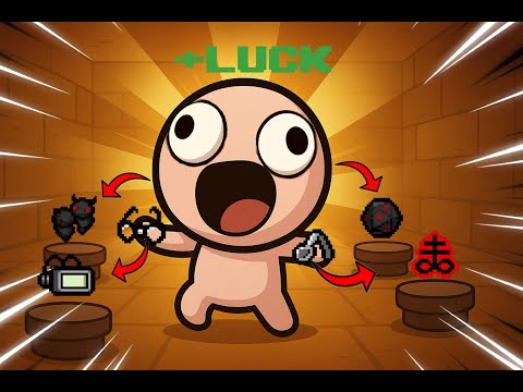 Видео: Най-късметлйският ми run в The Binding of Isaac Repentance+