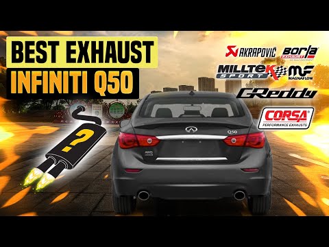 Видео: Звук выхлопа Infiniti Q50 🔥 Обзор, Обновление, Модификации, Сборка, Стандартный, Borla, Stillen, ...