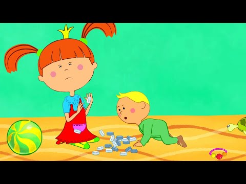Видео: Жила-была Царевна 👶 Младший братик - Мультики для детей
