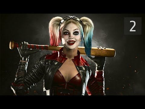 Видео: Прохождение Injustice 2 — Часть 2: Девушка, которая смеется (Харли Квинн)