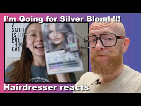 Видео: Она попыталась стать серебристой блондинкой с помощью Feria Smokey Silver… БОЛЬШАЯ ОШИБКА?!