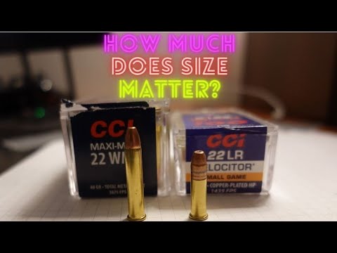 Видео: Тест на дальние дистанции 22 Mag против 22 LR!