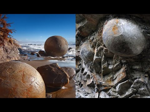 Видео: Ученые в шоке!!! Таинственные каменные шары появляются из гор по всему миру.