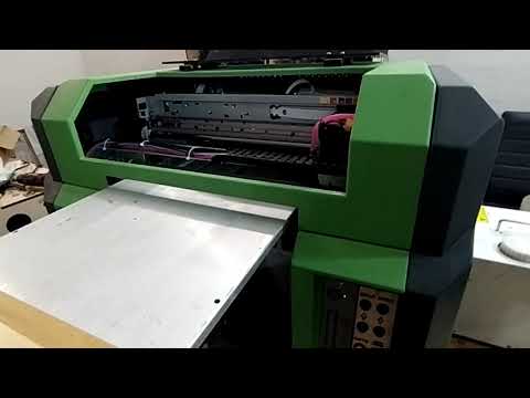 Видео: Планшетный уф принтер на базе Epson R1900 .Epson R1900 UV flatbed printer.DTG.