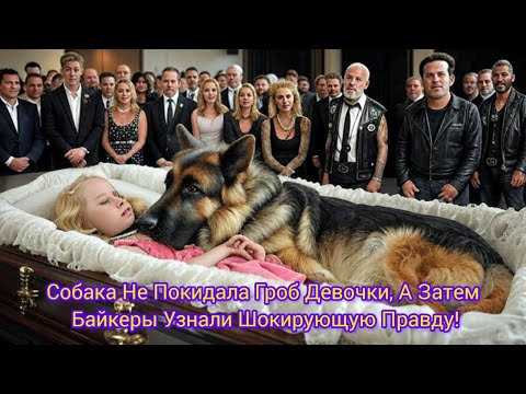 Видео: Собака Не Покидала Гроб Девочки, А Затем Байкеры Узнали Шокирующую Правду!