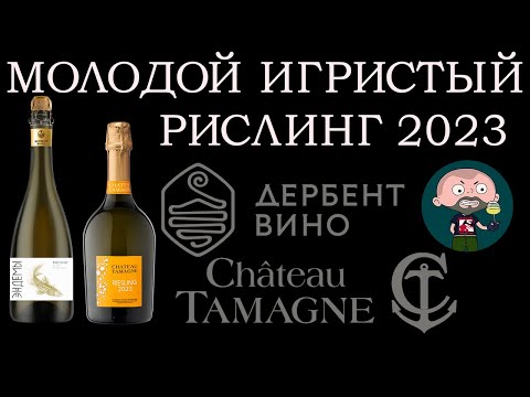 Видео: Молодое игристое вино 2023 года. Рислинг