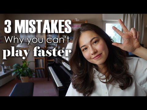 Видео: Быстрая игра на пианино: 3 распространённые ошибки