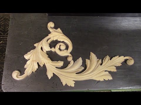 Видео: Новый элемент. Резьба по дереву .4 часть.