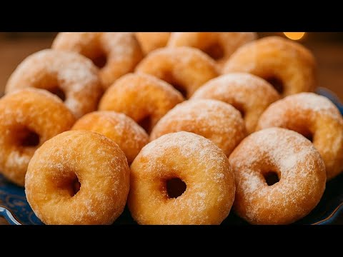 Видео: Пышные и румяные ! Творожные пончики 🍩, которые съедаются моментально !!!