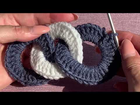 Видео: Повязка на голову, крючком. Для начинающих. Снято по просьбе подписчицы.