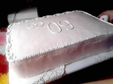 Видео: Торт юбилейный 1