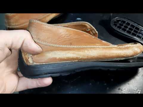 Видео: Замена подошвы на обуви ,как она подбирается.