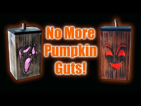 Видео: Легкая самодельная фигурка Джека-фонаря