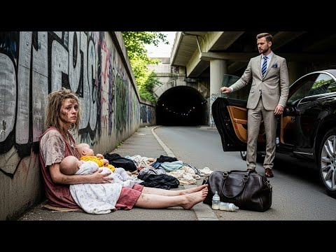 Видео: «Миллионер нашёл под мостом спящую девочку с детьми — то, что произошло дальше, тронуло всех»