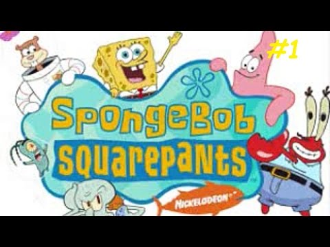 Видео: Nickelodeon SpongeBob SquarePants: SuperSponge Прохождение игры на PS1 # 1