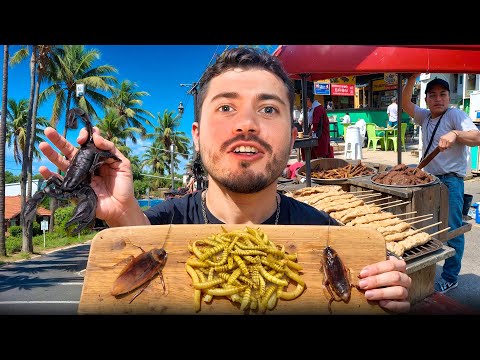 Видео: ПОПРОБОВАЛ СКОРПИОНА И ТАРАКАНОВ🤯| ТАЙСКАЯ КУХНЯ!