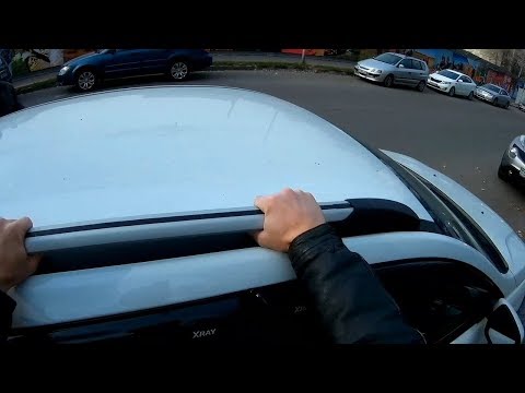 Видео: Lada Xray - установка рейлингов АПС 0224-11.
