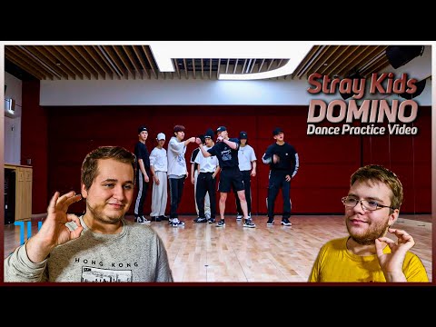 Видео: Реакция на Stray Kids "DOMINO" Dance Practice Video