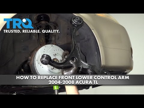 Видео: Как заменить передний нижний рычаг подвески Acura TL 2004-2008