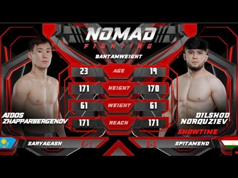 Видео: Айдос Джапарберганов🇰🇿 🆚Дилшод Шоутаем Норкузиев 🇹🇯.Полный Бой