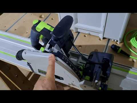 Видео: обзор погружной пилы Festool TSV 60 с подрезным диском