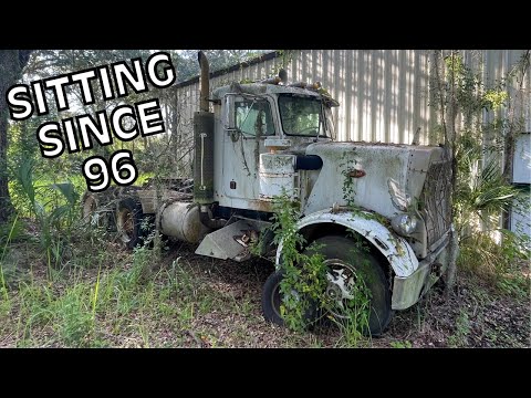 Видео: Полуприцеп Peterbilt стоит с 1996 года! Заведётся ли?