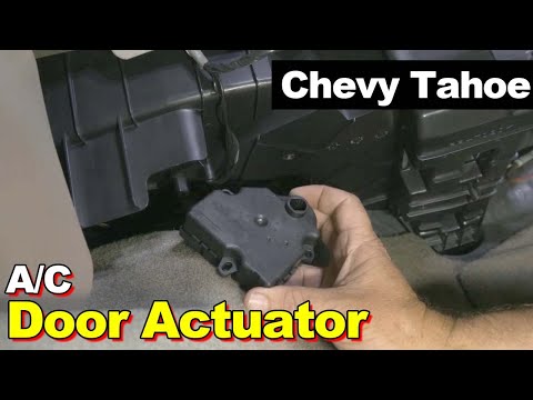 Видео: Привод двери кондиционера Chevrolet Tahoe 2005 года