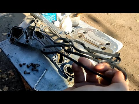 Видео: Как поменять прокладки теплообменника Опель Вектра С  в гараже (Двигатель Z18XER)