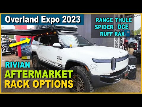 Видео: НОВЫЕ варианты багажников на крышу и кузов для Rivian R1T и R1S (Overland Expo 2023)