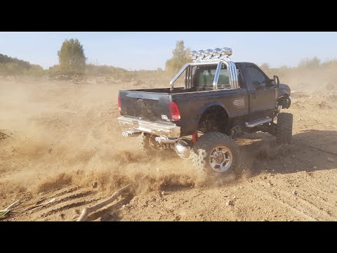 Видео: Тест-драйв очень быстрого пикапа FORD F350 HG P410