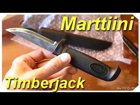 Видео: Нож Финка Marttiini Condor Timberjack 578013 Unboxing (Finland Carbon Steel Knife)