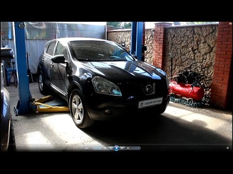 Видео: Вибрация при разгоне замена внутреннего ШРУС на Nissan Qashqai 2,0 4WD Ниссан Кашкай 2007 1часть