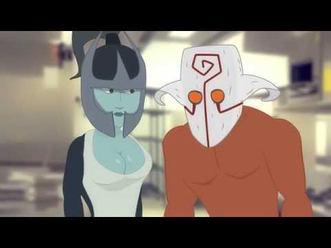 Видео: Герои Дота 2 в школе - Резкая Нарезка