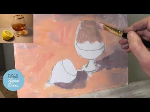 Видео: Как написать стекло // Мастер-класс по масляной живописи