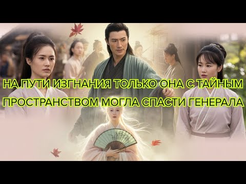 Видео: На пути изгнания только она с тайным пространством могла спасти генерала #китайскаядорама #драма